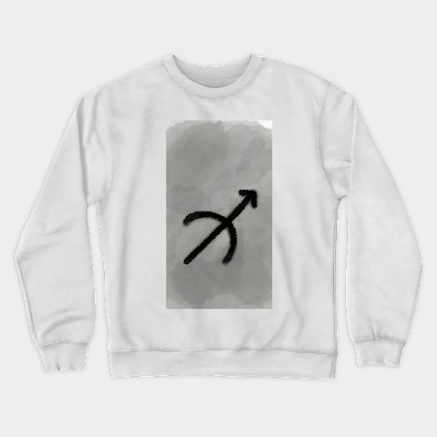 Sagittarius zodiac sign Crewneck Sweatshirt by neetaujla